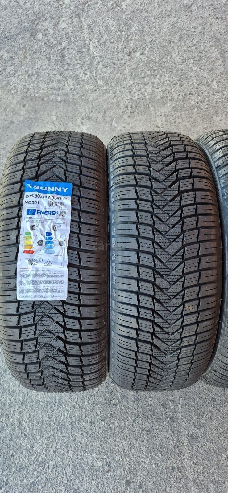 4 anvelope M+S noi Sunny 205/50/17,dot 2024.Pretul este pe bucata. 2