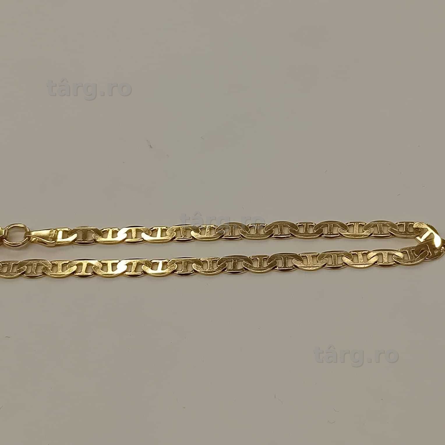 Lant aur 14k (ag49 Esplanada b.7909.2) Garantie 2 Ani 4