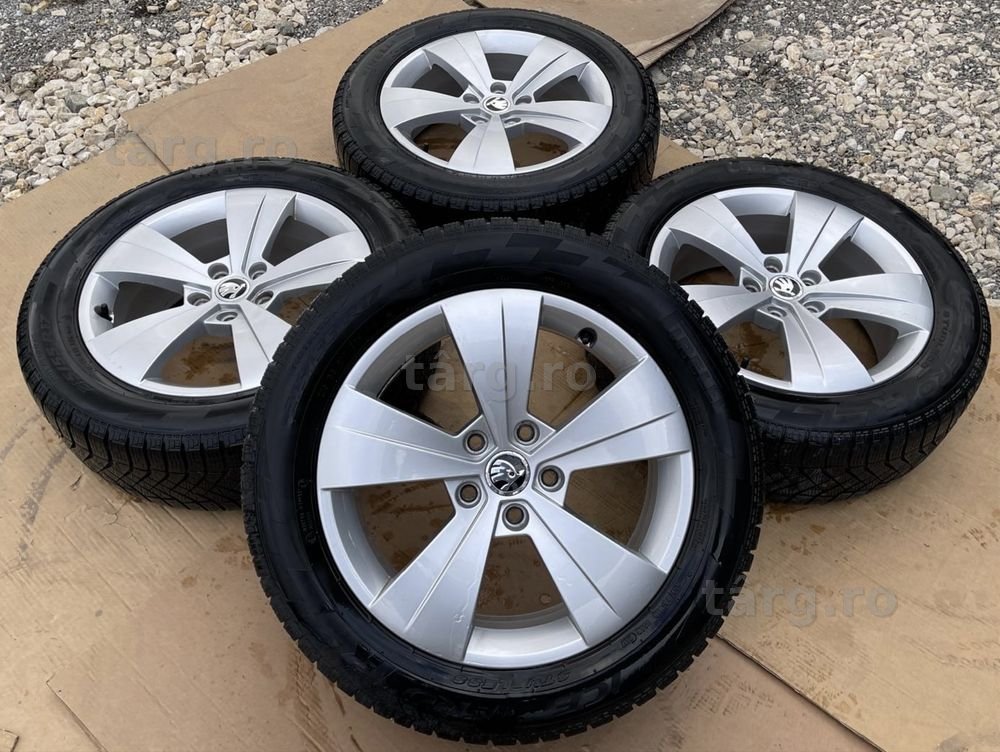 Jante Roti iarna Skoda Superb 3 215/55R17 FACTURA