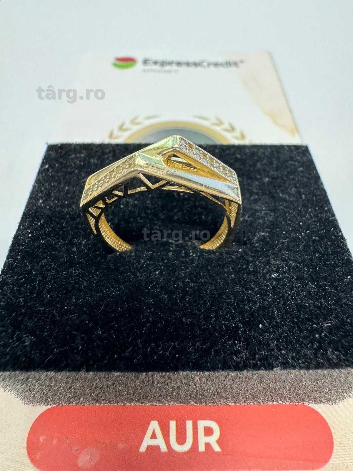 Inel din aur 14k (70316.1/ 10 Pacurari 1) garantie 2 ani! 2