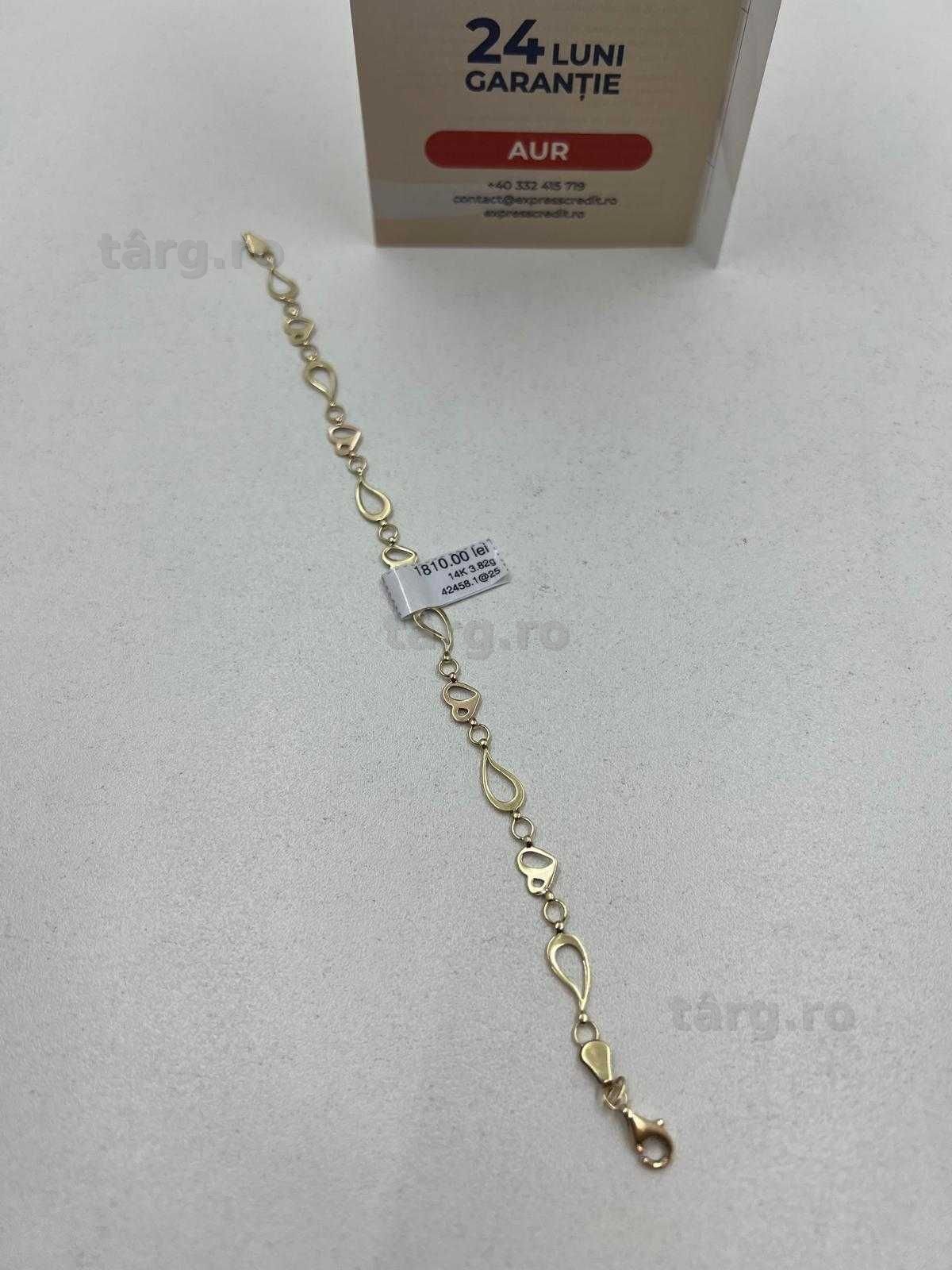 Bratara Aur 14K 3.82g (Ag25 Belvedere B.42458) Garantie 2 ani! 2