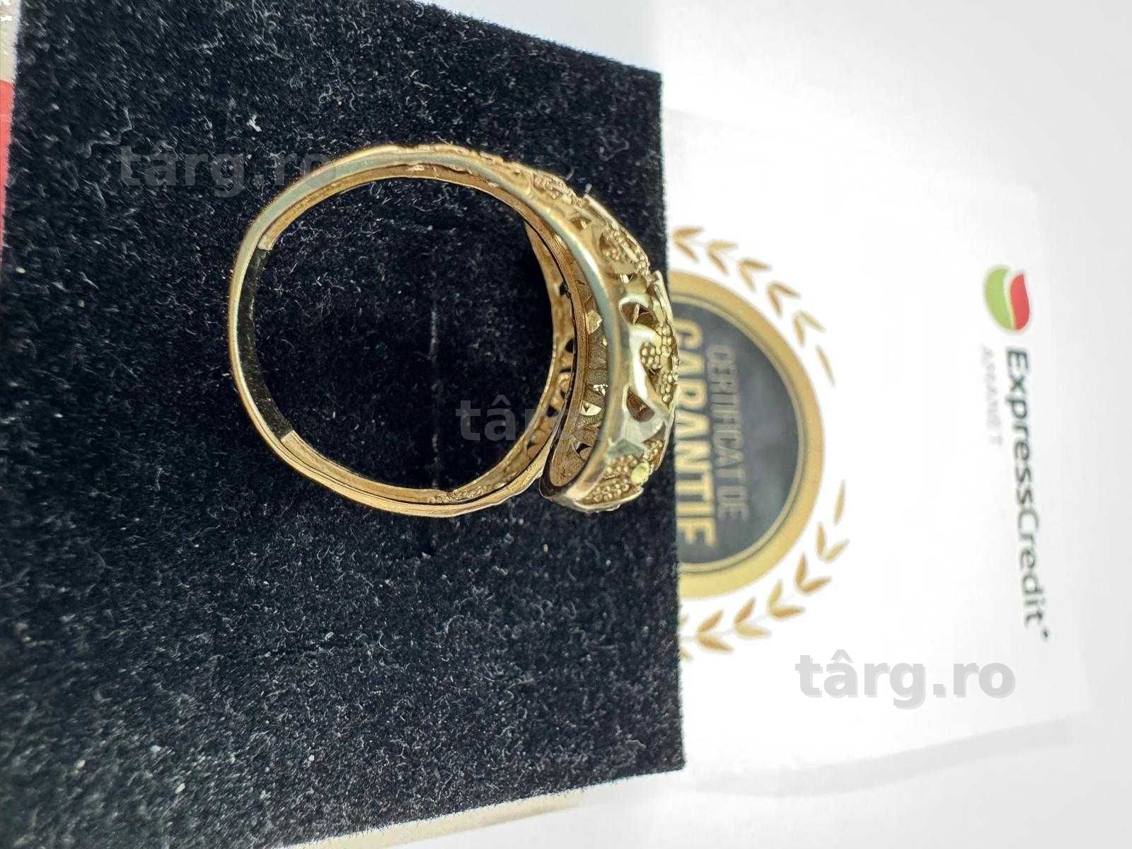 Inel din aur 14k (69351.1/ 10 Pacurari 1) Garantie 2 ani! 3