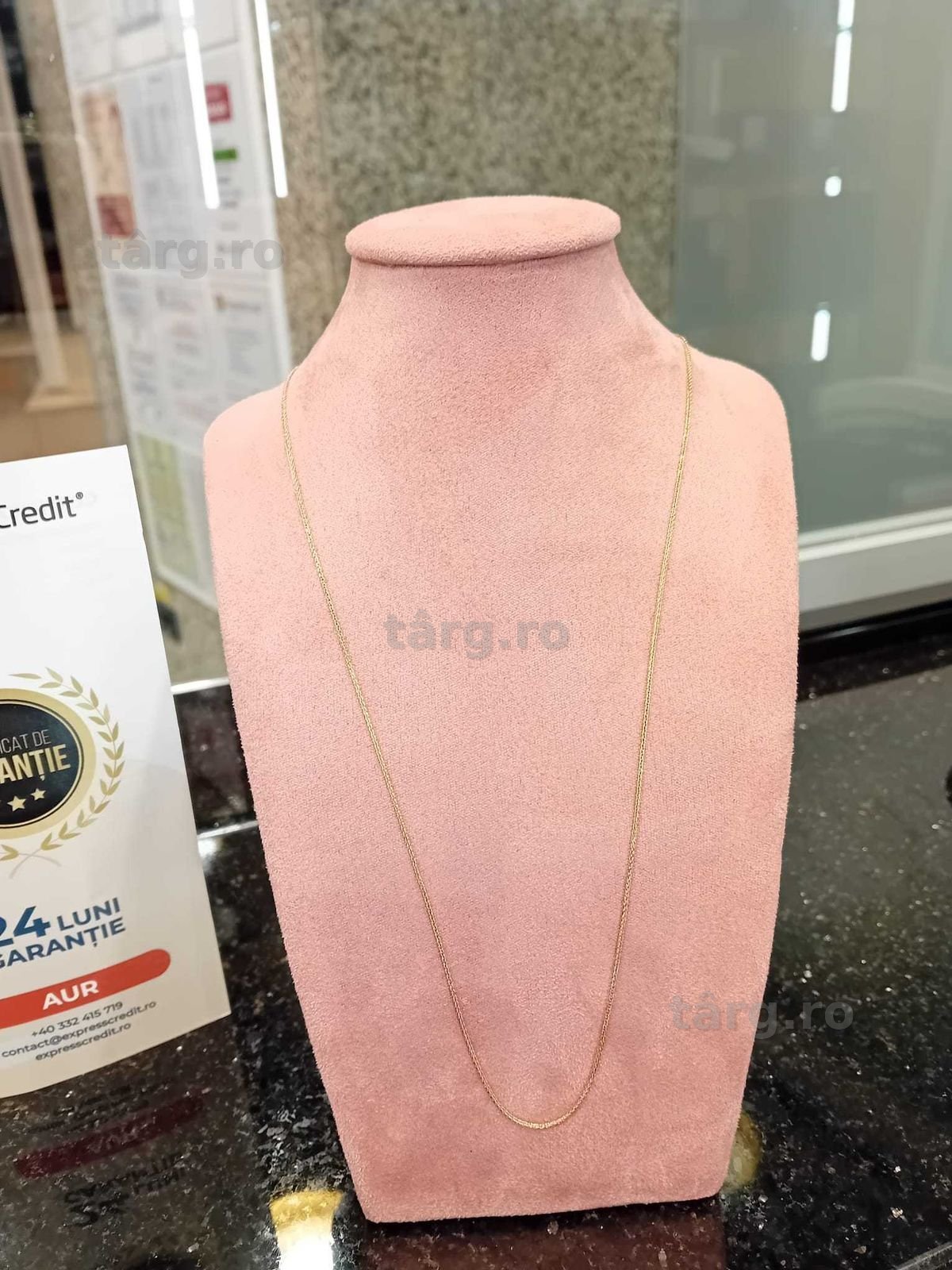 Lant aur 14k 1.90g 55cm (Iulius Mall)(B-57.2) Garantie 2 ani!