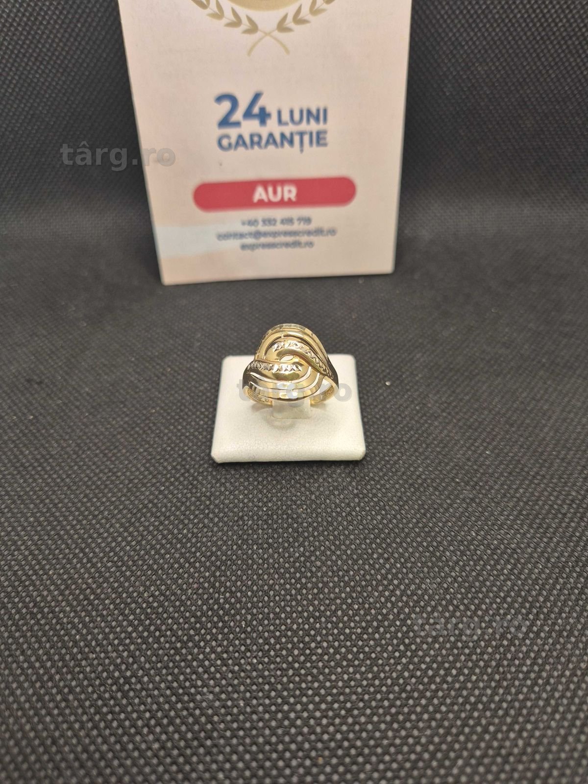 Inel aur 14K 2.27g (50190.2 Ag11 Piata Nicolina) Garantie 2 ani!