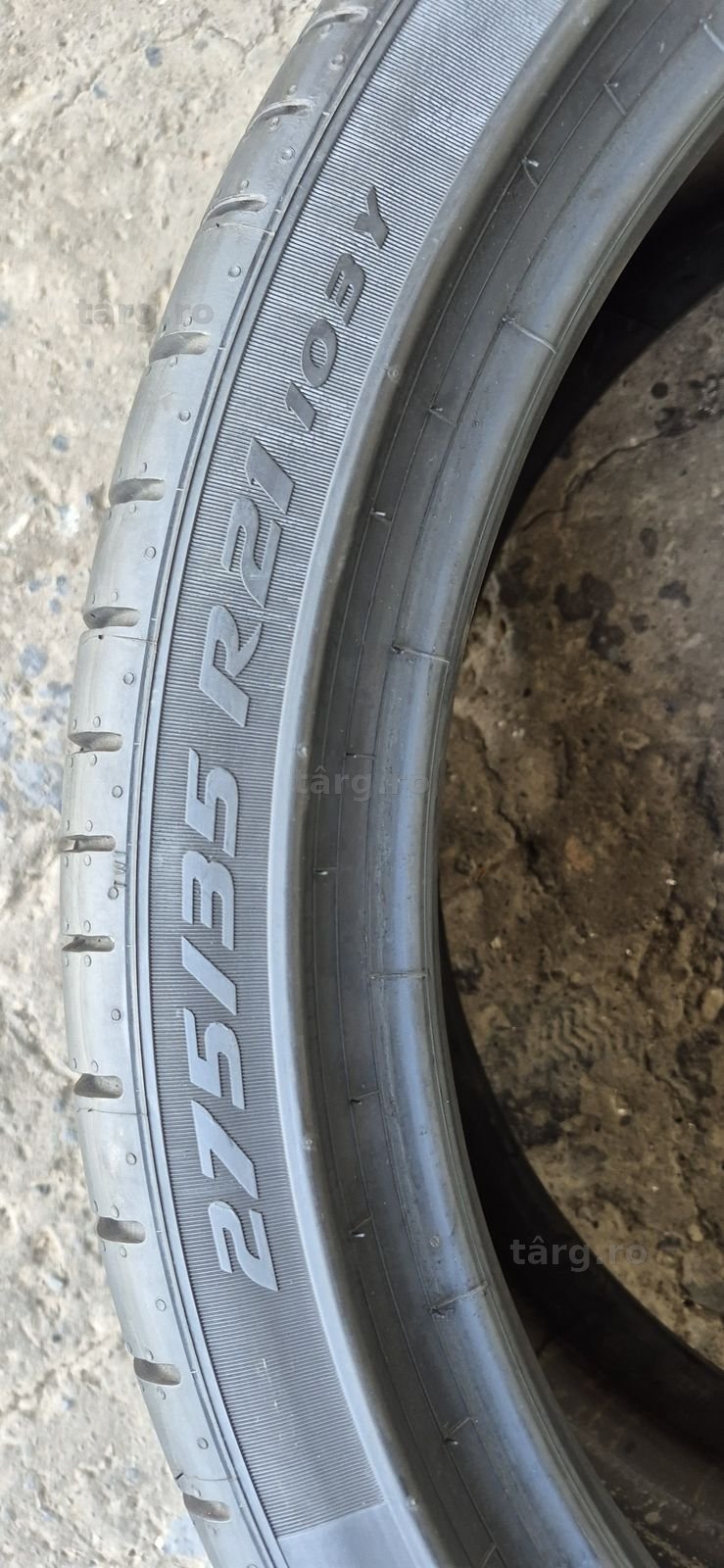 2 anvelope vara Pirelli runflat  275/35/21.Pretul este pe bucata. 5