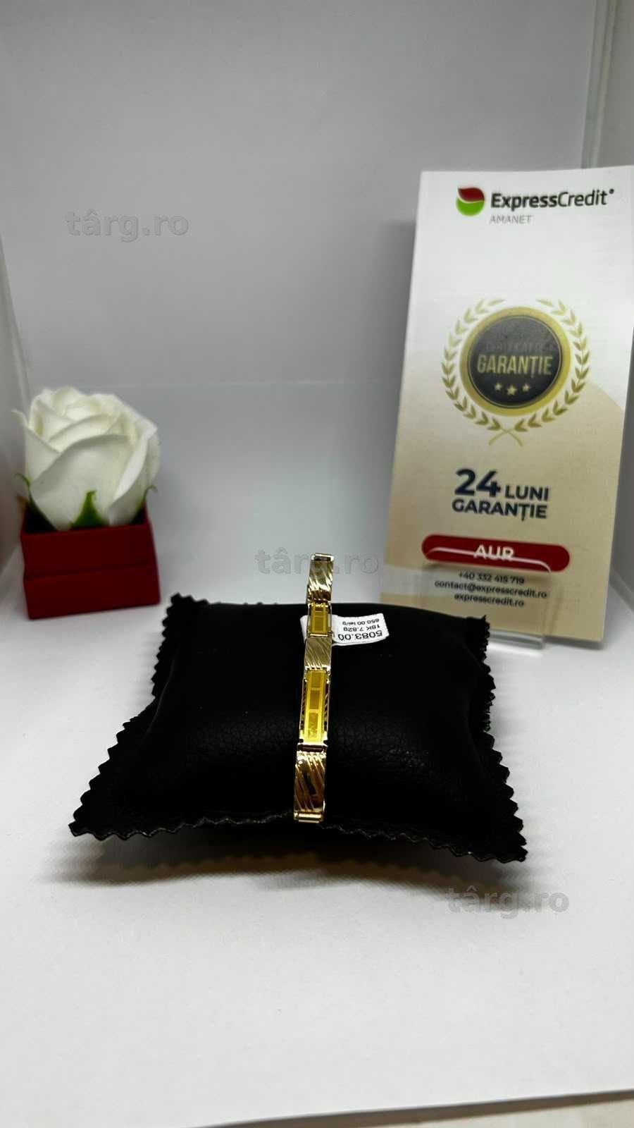 Bratara aur 18K 8.02g (AG1 Alexandru B54357.9) - Garantie 2 ani! 3