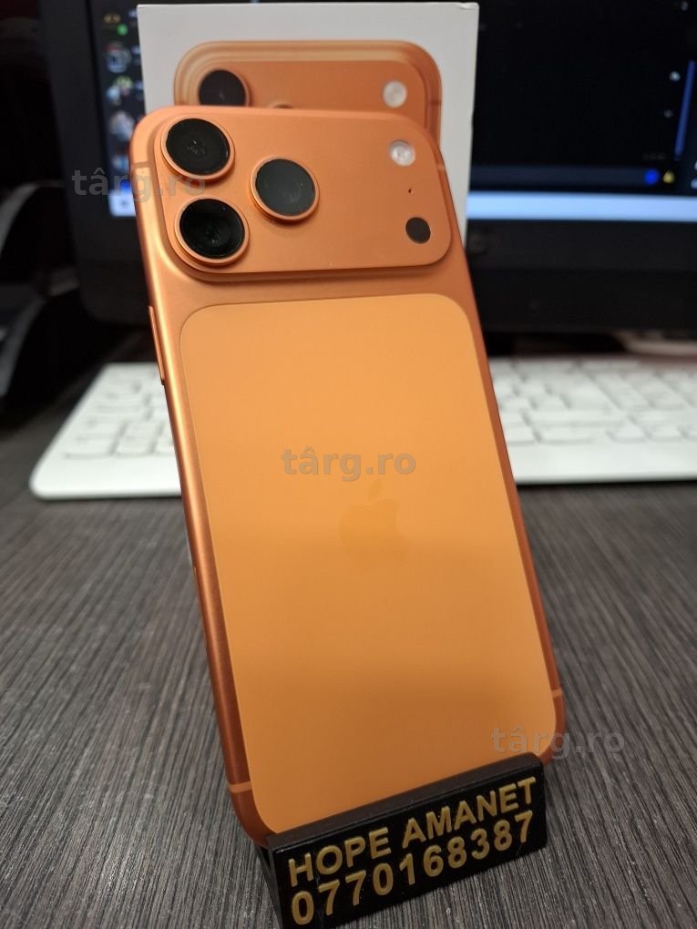 Hope Amanet P4-Iphone 17 Pro Max 256Gb 100%Bat/ 1Ciclu Impecabil