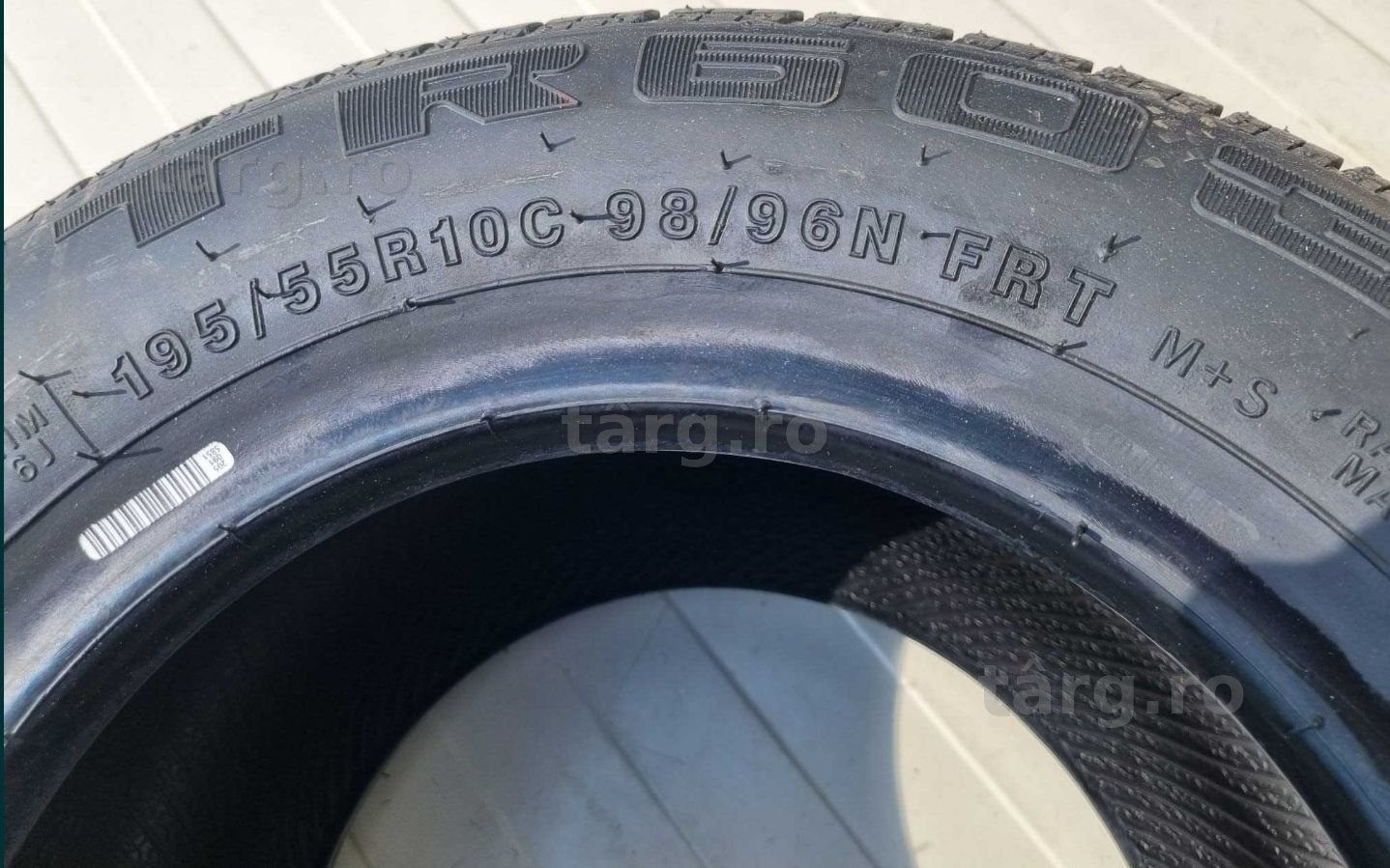 195/55 R10C, SECURITY, TR603, 98N, Anvelope de remorcă M+S PROMO 3