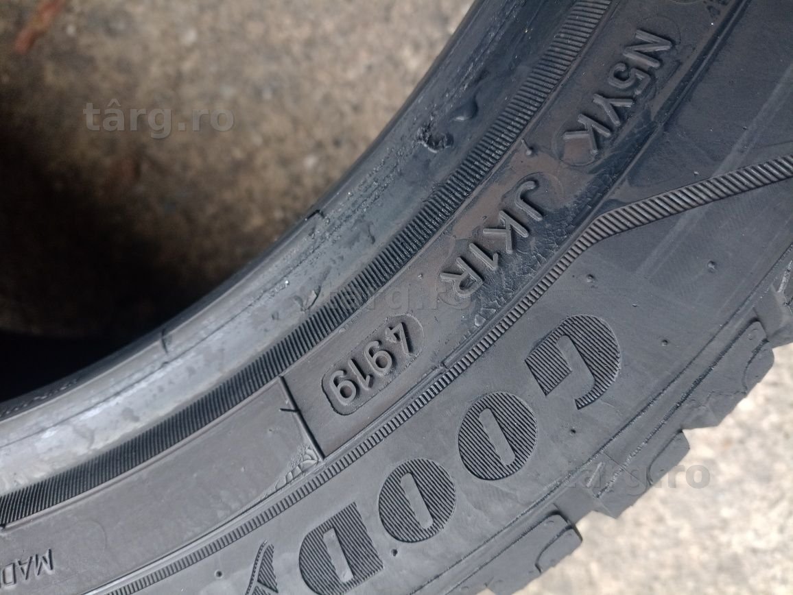 4 anvelope de iarna ca si noi Goodyear 215/50 R18 dot 4919 5