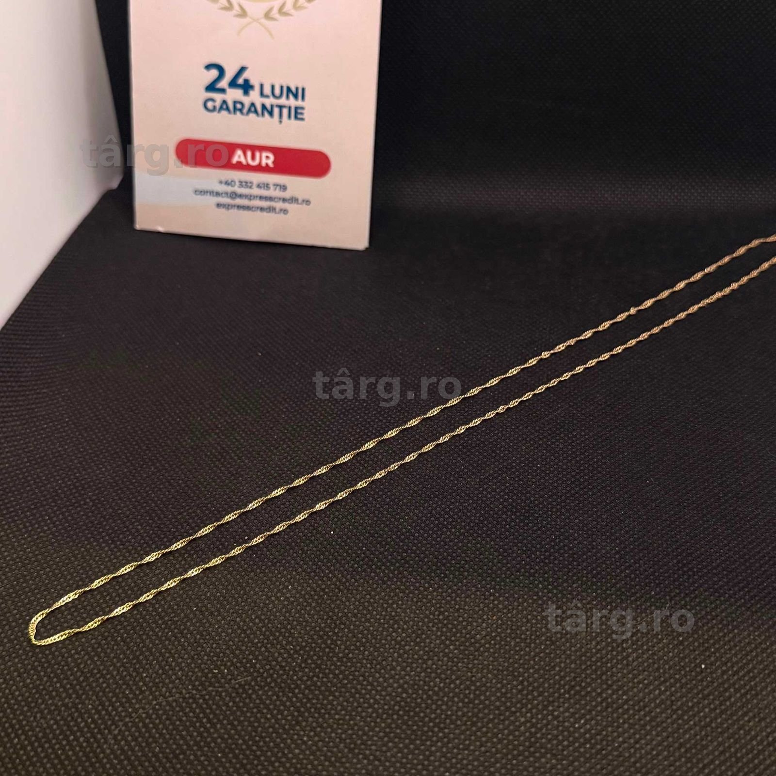 Lant aur 14K 1.67g (AG15 Gara 1 B34150.1) Garantie 2 ani! 3