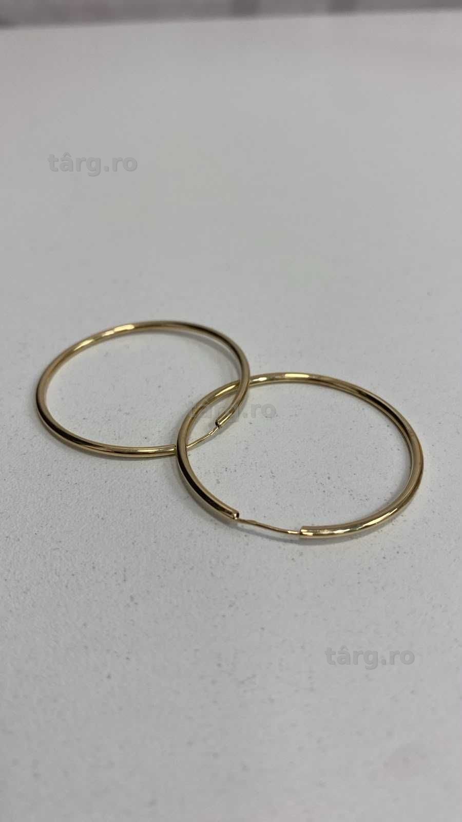 (AG13) Cercei aur 14K 1.75g (b.56201.1) Garantie 2 ani! 3