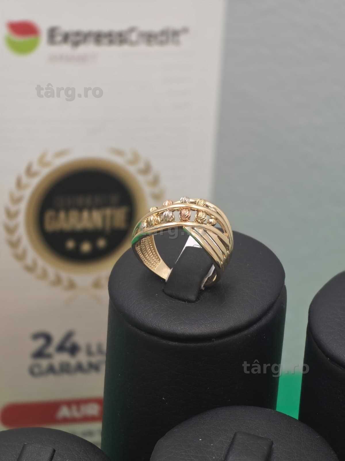 Inel aur 14K 4.67g [Ag45 Bacau1 B.5166.2]