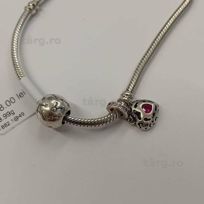 Bratara argint 19.99g (ag49 Esplanada b.1882) 2 ani garantie 3