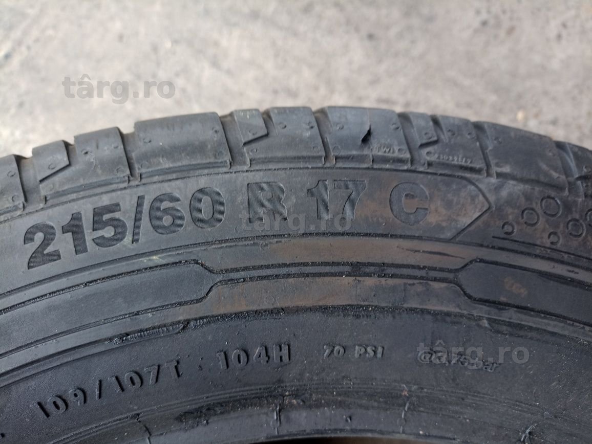 4 anvelope de vara Continental 215/60 R17C dot 4119 4