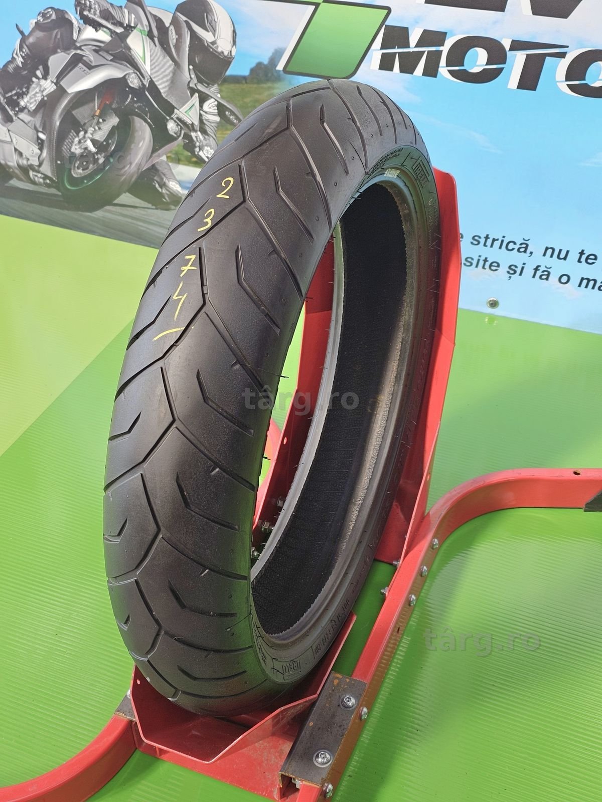 Anvelopa Moto 120 70 17 Pirelli Diablo Strada C2374 Cauciuc Fata