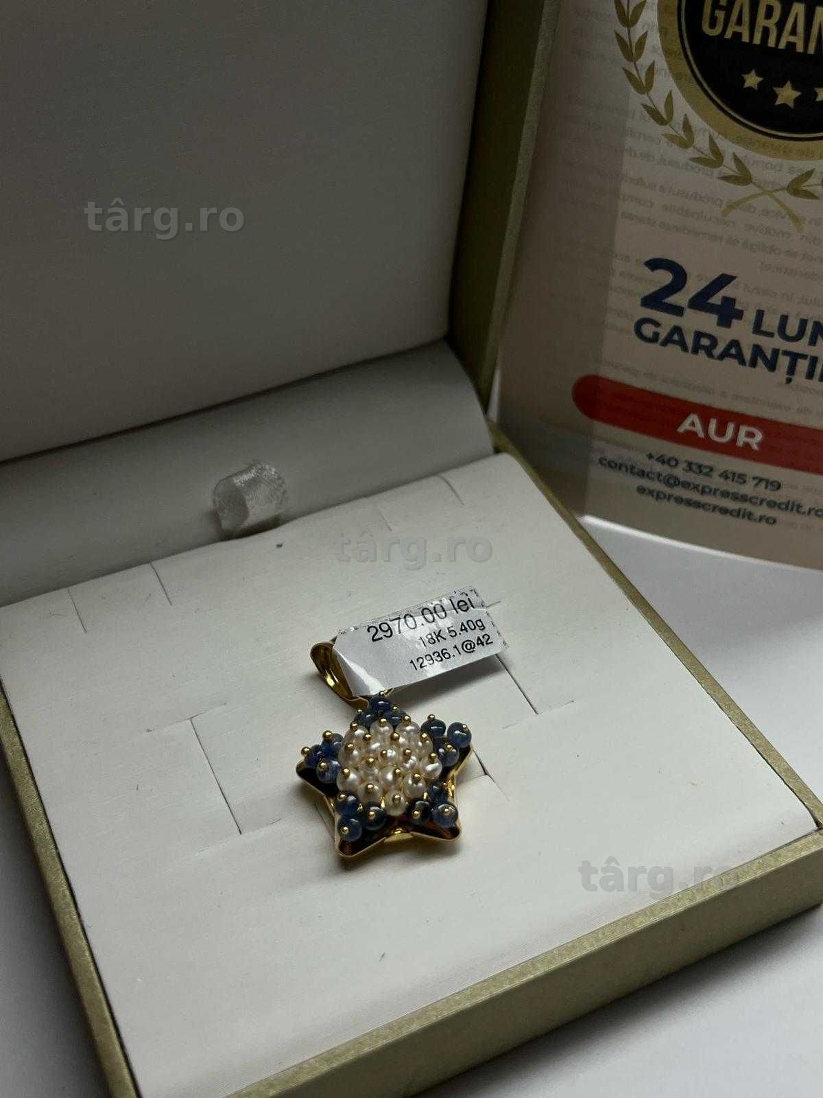 (AG42) Medalion aur 18k 5.40g b12936 - Garantie 2 ani!