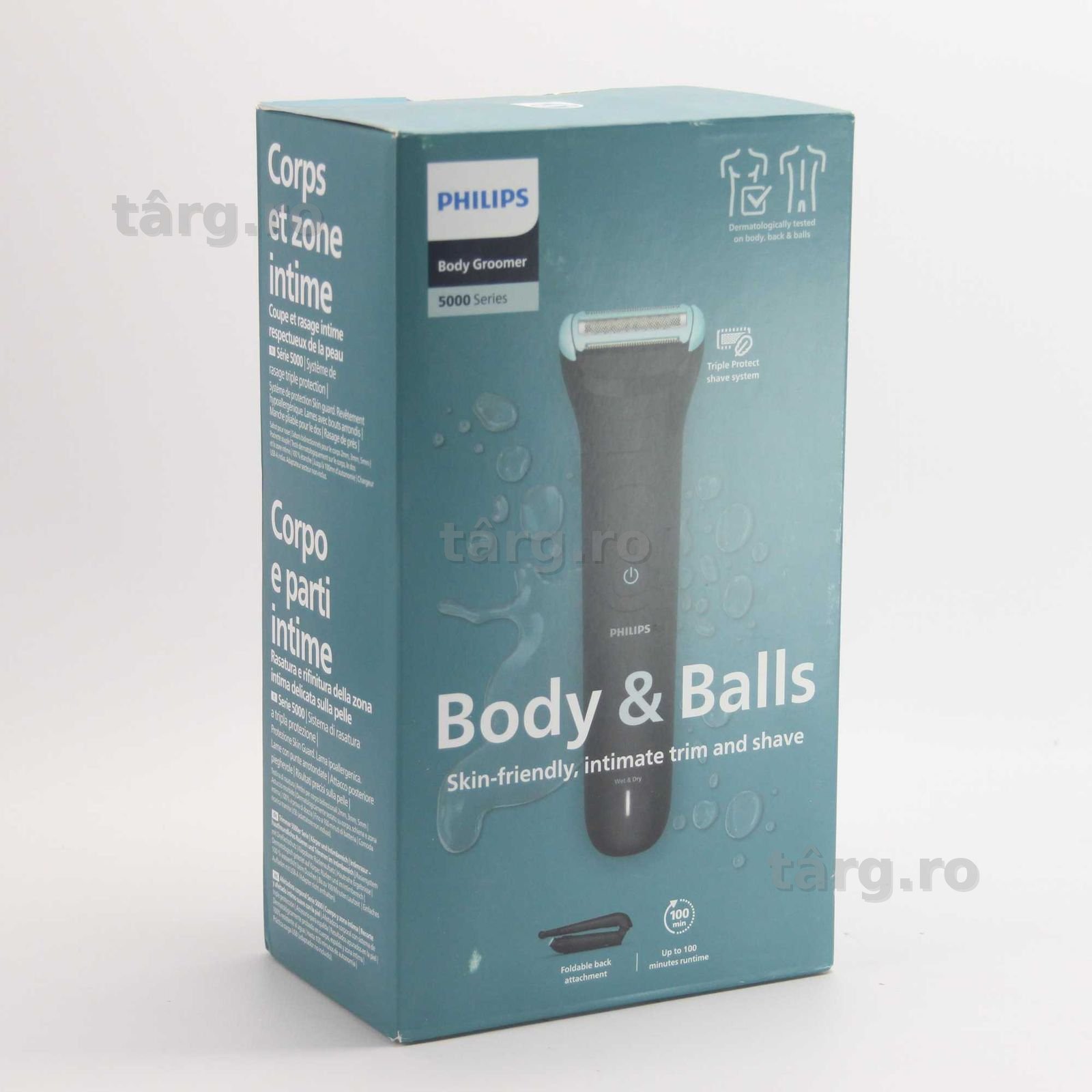 Philips Body Groomer 5000 - BG5480/15 - SIGILAT - Amanet FRESH Galati