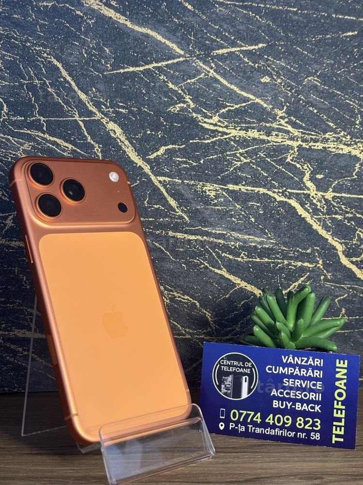 Iphoen 17 Pro Max/512GB/2 Ani Garantie Centrul de Telefoane/rate