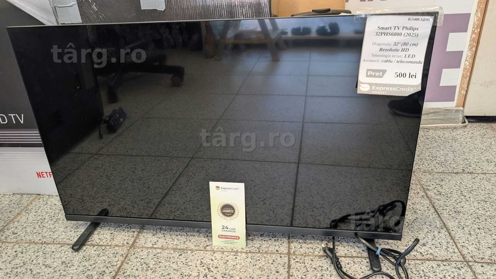 SmartTV Philips 32PHS6000 (AG45 B.5400) ridicare doar din agentie. GARANTIE 24 LUNI