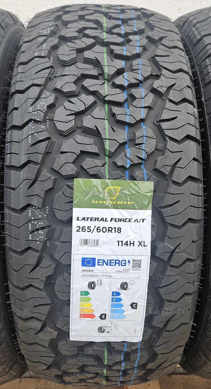 265/60 R18, 114HXL, UNIGRIP, Anvelope All Terrain M+S 3
