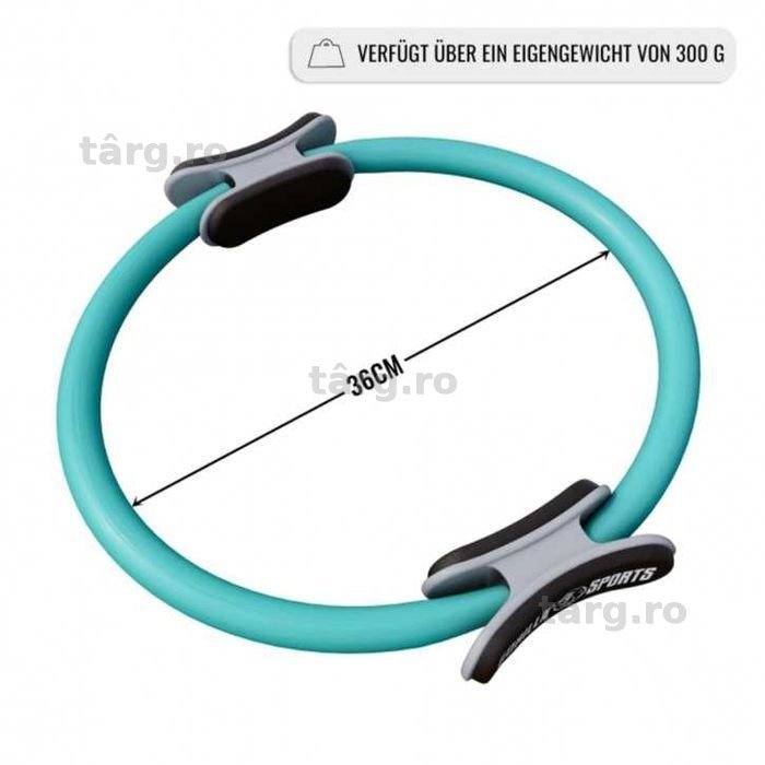 Inel Pilates 36 cm Turcoaz