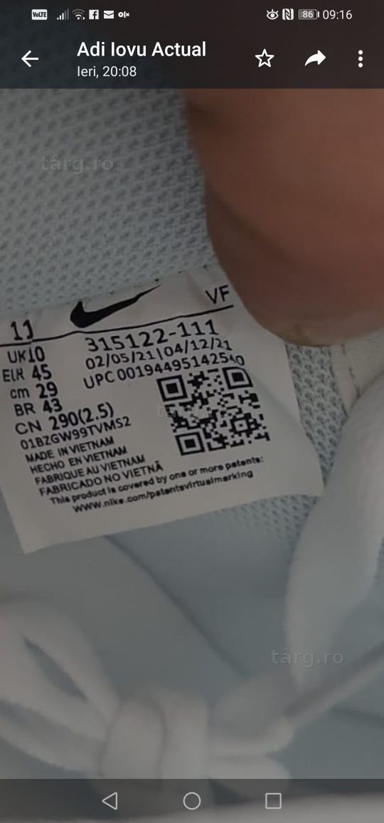 Nike air force 1 low triple white 8