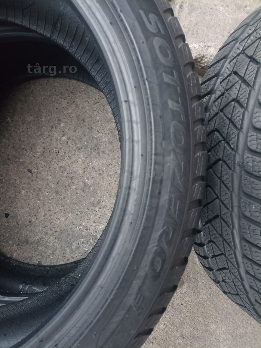 4 anvelope RunFlat de iarna ca si noi Pirelli 225/45 R19 dot 2618 5