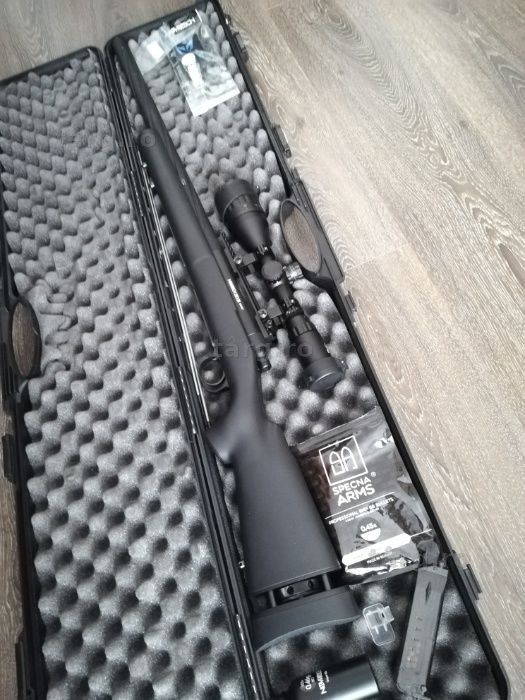 Pusca Excelenta Pentru Spatii De Tir Pe Distante Lungi!! AIRSOFT ARC !