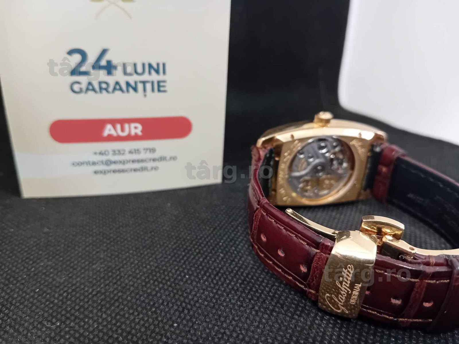 Ceas Glashutte Original Aur 18K 100.80g (ECA 39 / B.18012) Garantie 2 ani!!! 6