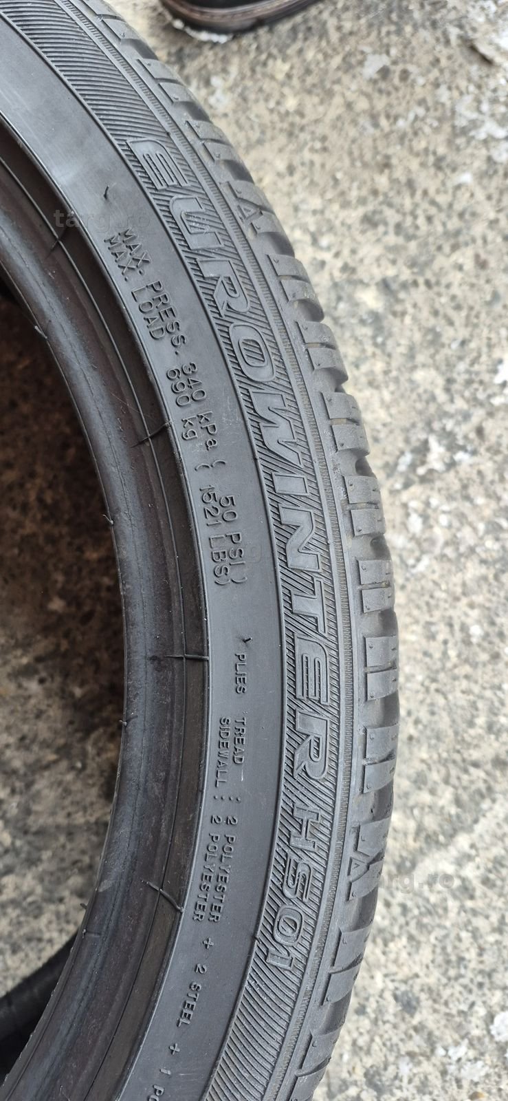 4 anvelope iarna ca si noi Falken 235/40/18.Pretul este pe bucata 5