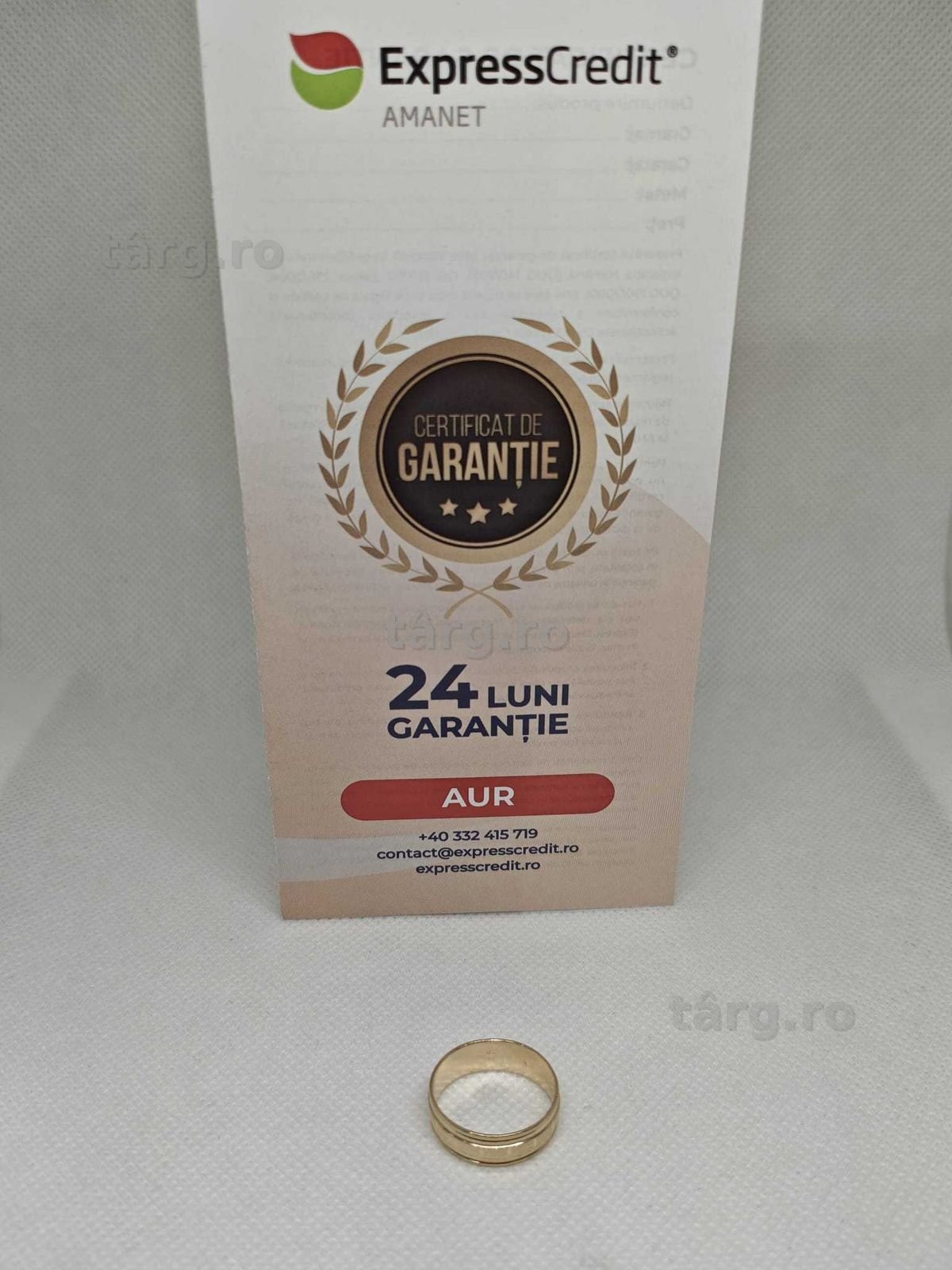 Verigheta din aur de 14K (Ag43 Falticeni B4050) - Garantie/Factura!