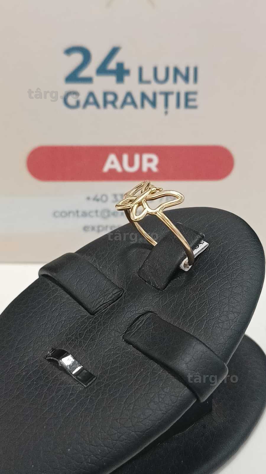 Inel aur 18K 2.30gr [AG24 Harlau B.46133.1] - Garantie 2 ani! 3