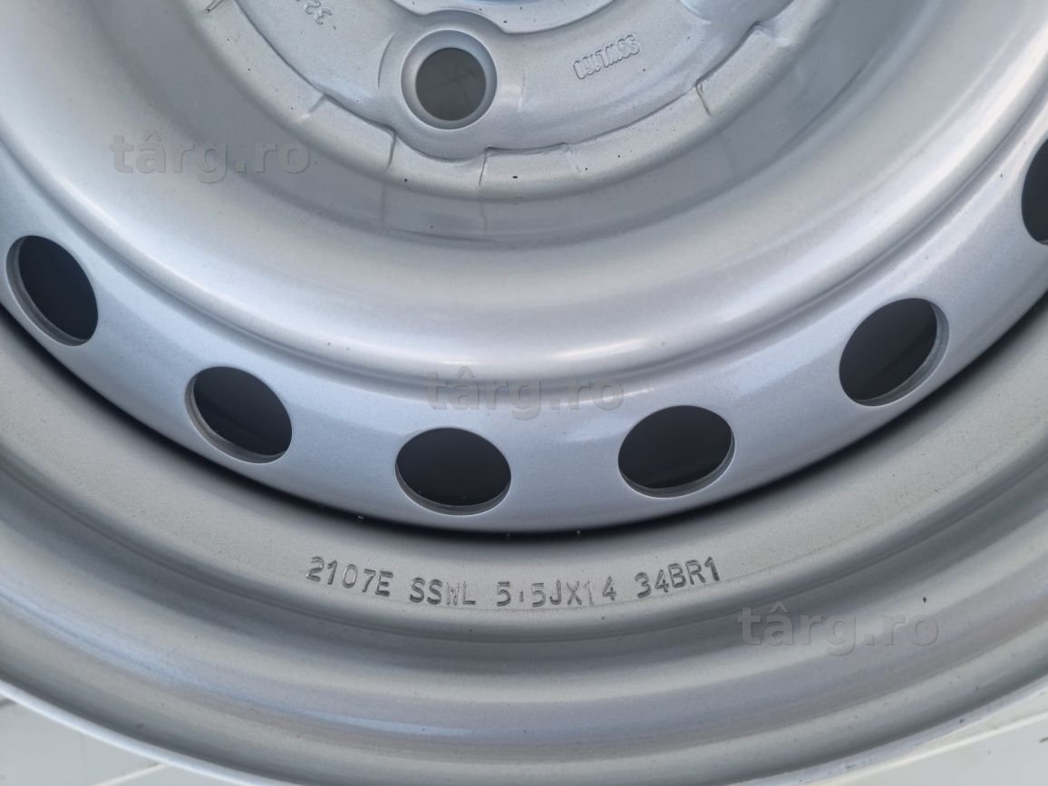 Jante otel 5.5J x 14 ( pentru anvelope 185 R14C ) in 5 prezoane, ET30 3