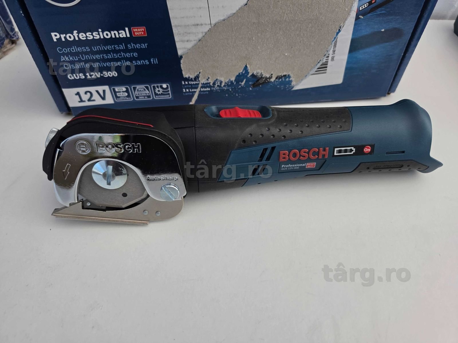 BOSCH GUS 12V-300 (SOLO) Foarfecă universală