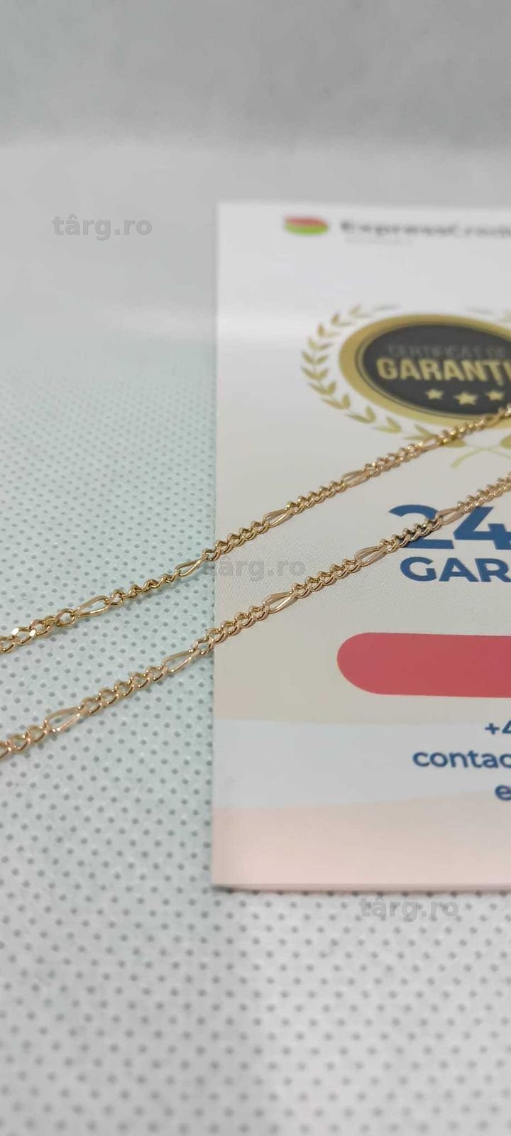 Lant Aur 14K (Ag18 Tutora b.28530) Garantie 2 ani! 2