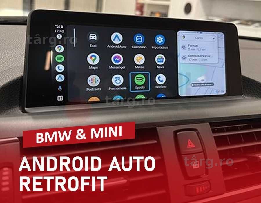 BMW Android Auto Wireless BMW X1 F48 X3 G01 X4 G02 5 G30 G31 - Integrare Android Auto in modele BMW prin modul aftermarket