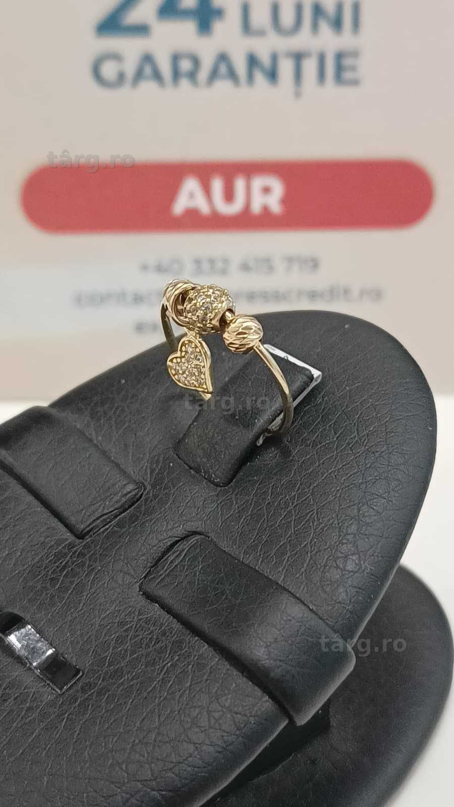 Inel aur 14K 1.69gr [AG24 Harlau B.46345.2] - Garantie 2 ani! 3