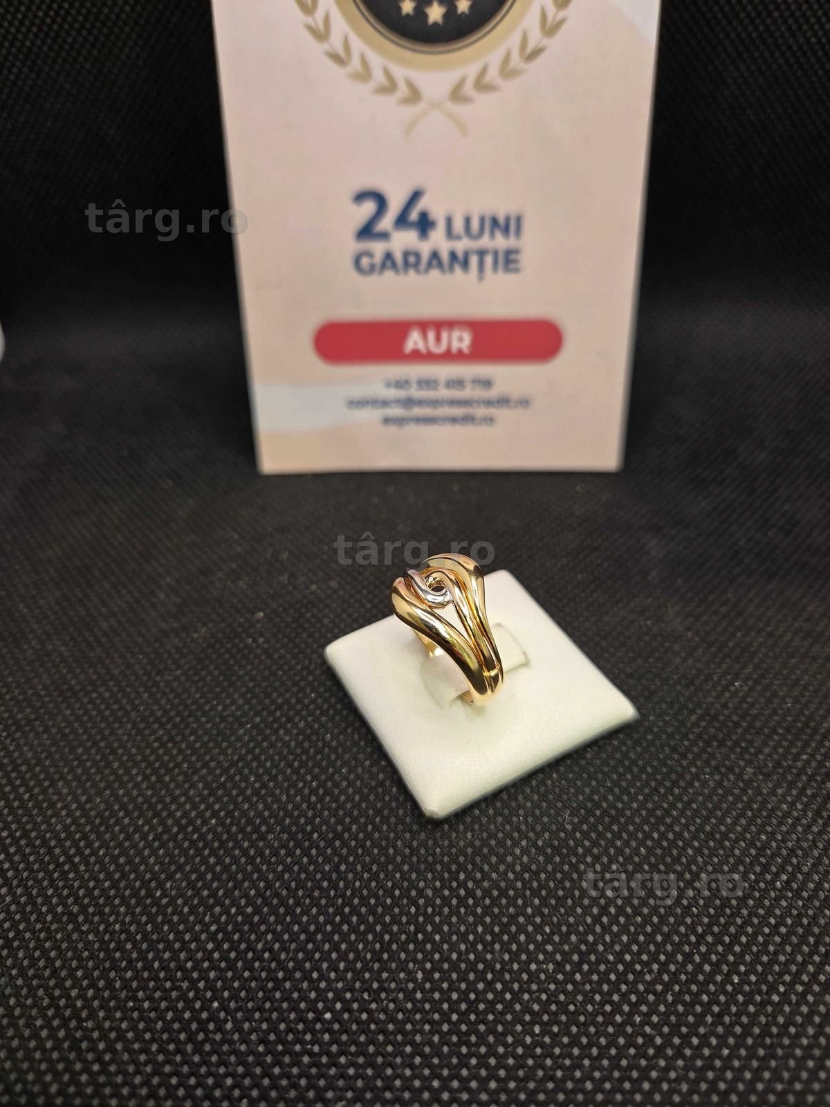 Inel aur 14K 2.98g (50030.1 Ag11 Piata Nicolina) Garantie 2 ani! 2