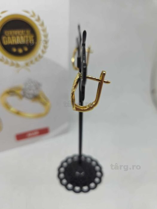 Cercei aur 14k 3.05gr (Ag1 Alexandru b53488)*Garantie 2 ani 3