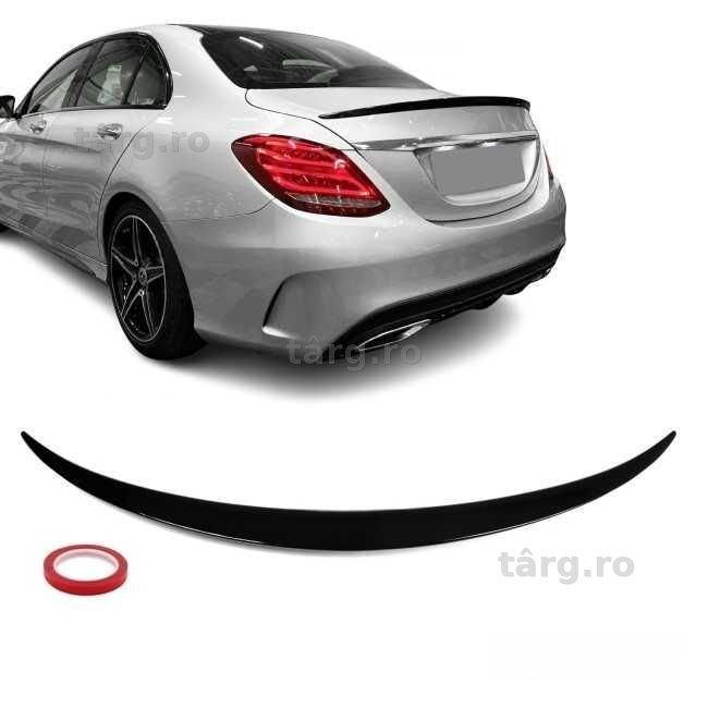Eleron Portbagaj Lip Mercedes-Benz C-Class W205 [14-21], Negru Lucios