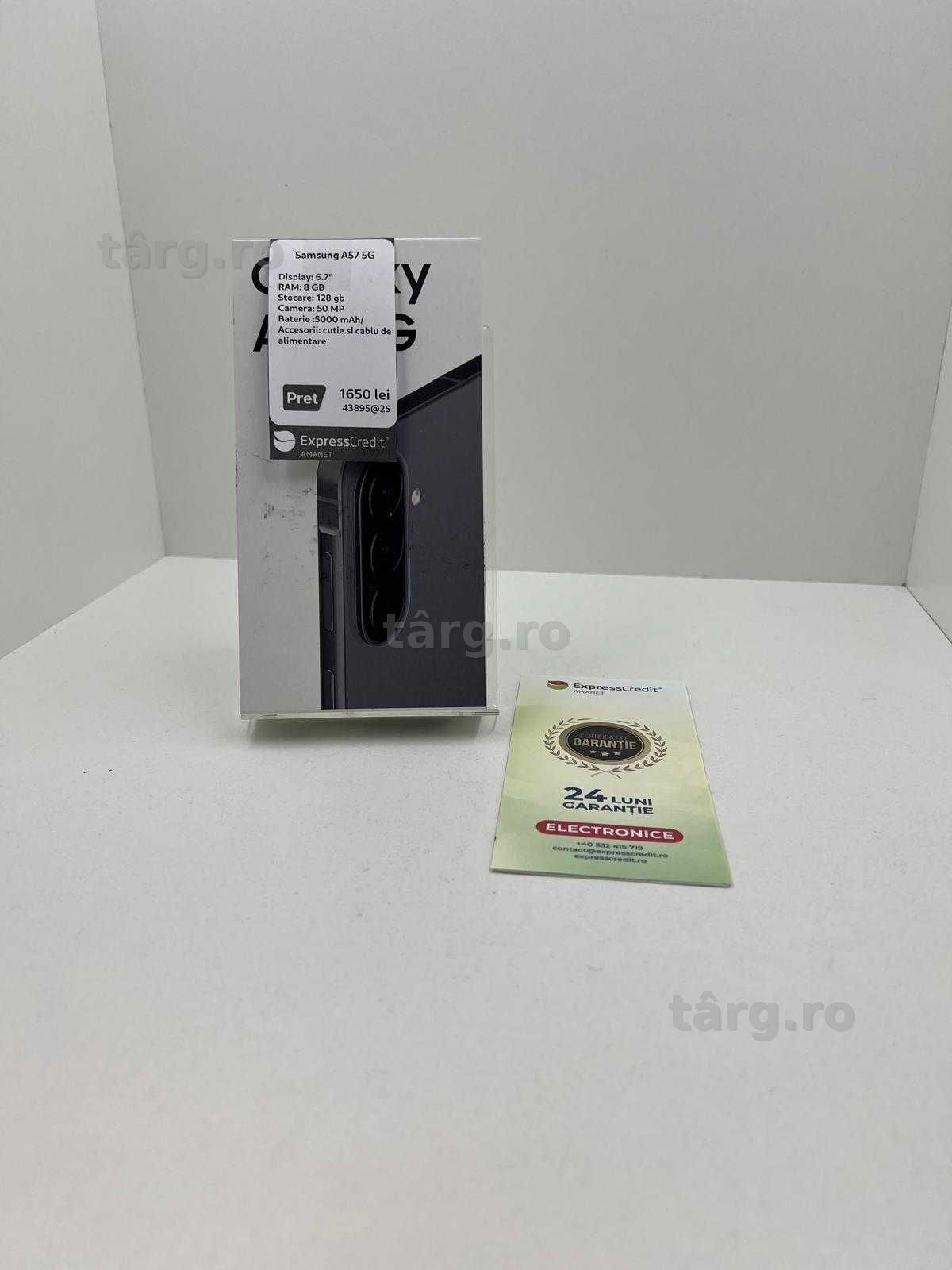 Samsung A57 5G (Ag25 Belvedere B.43895) Garantie 2 ani!