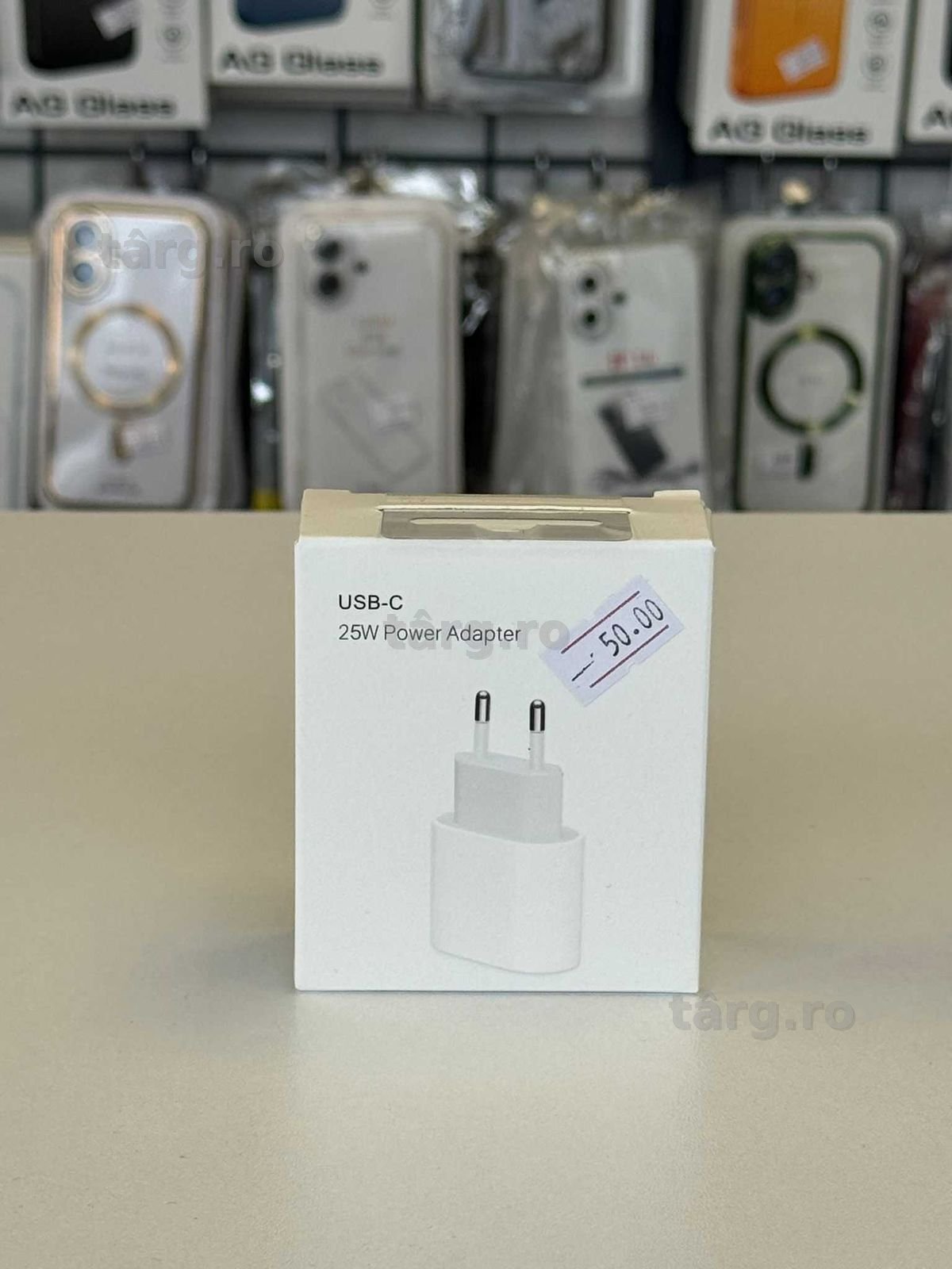 Adaptor de priza USB C, incarcare rapida, 25w