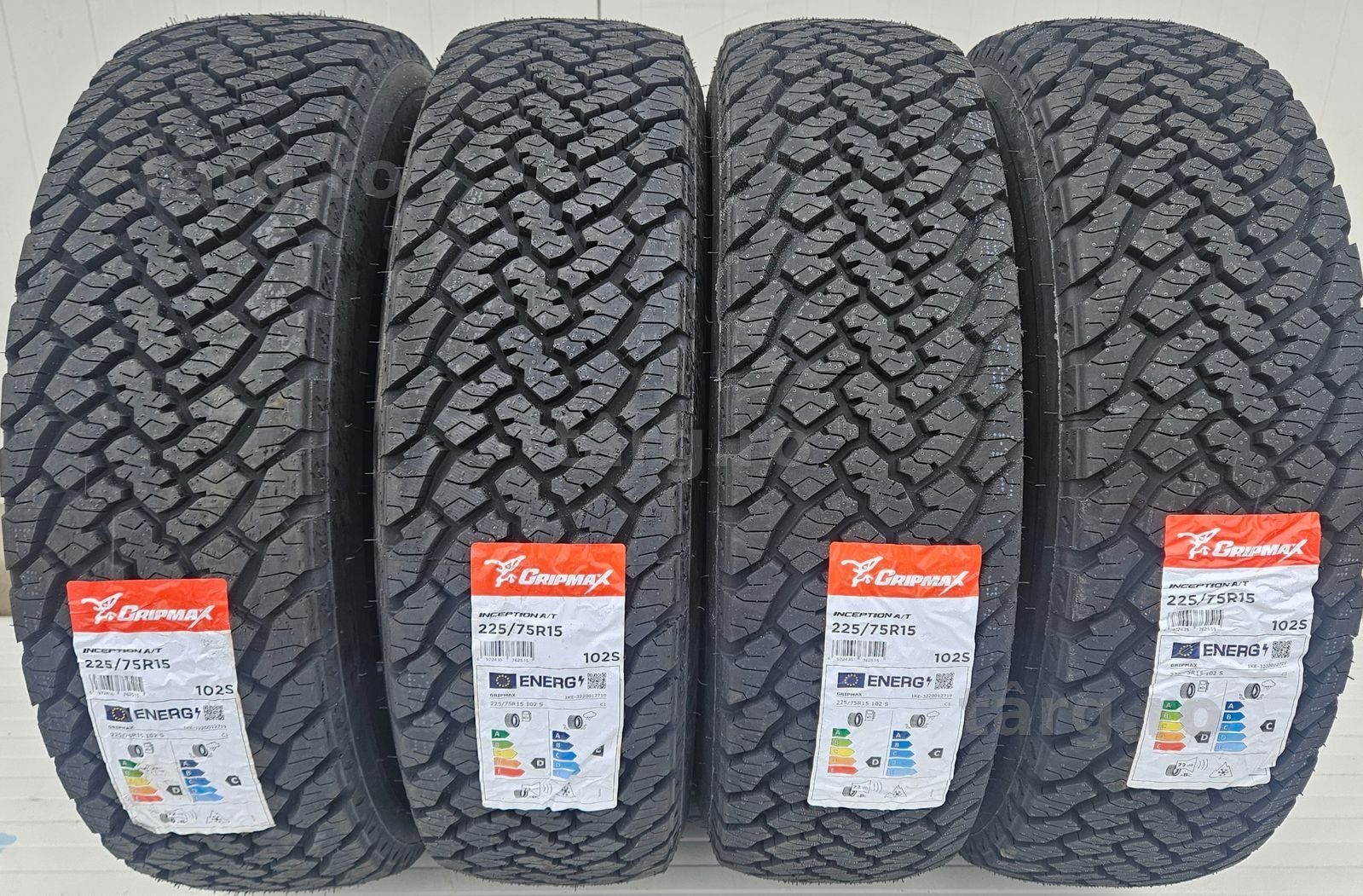 225/75 R15, 102S, GRIPMAX Inception A/T, Anvelope All Terrain M+S