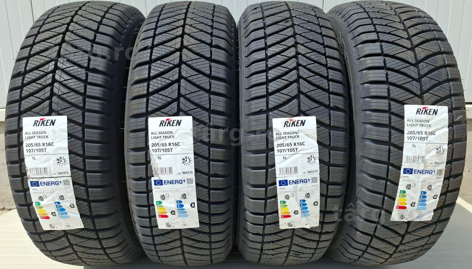 205/65 R16C, 107T, RIKEN All Season Light Truck,Anvelope mixte M+S