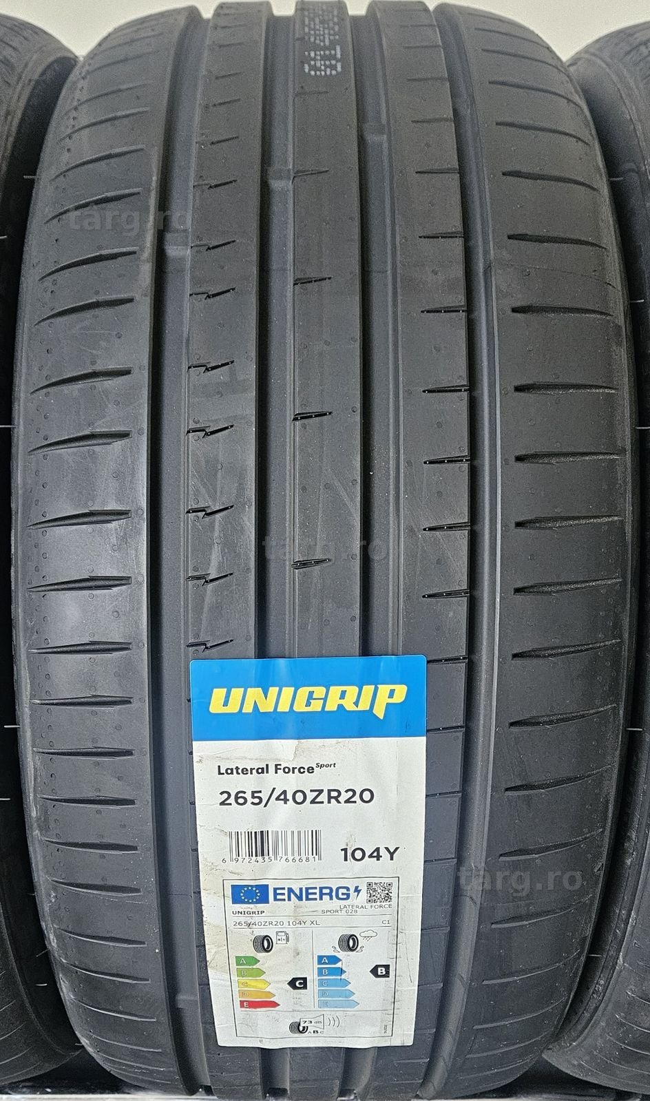 265/40 R20  104Y XL UNIGRIP (Gripmax) Anvelope vara cu protectie janta 2