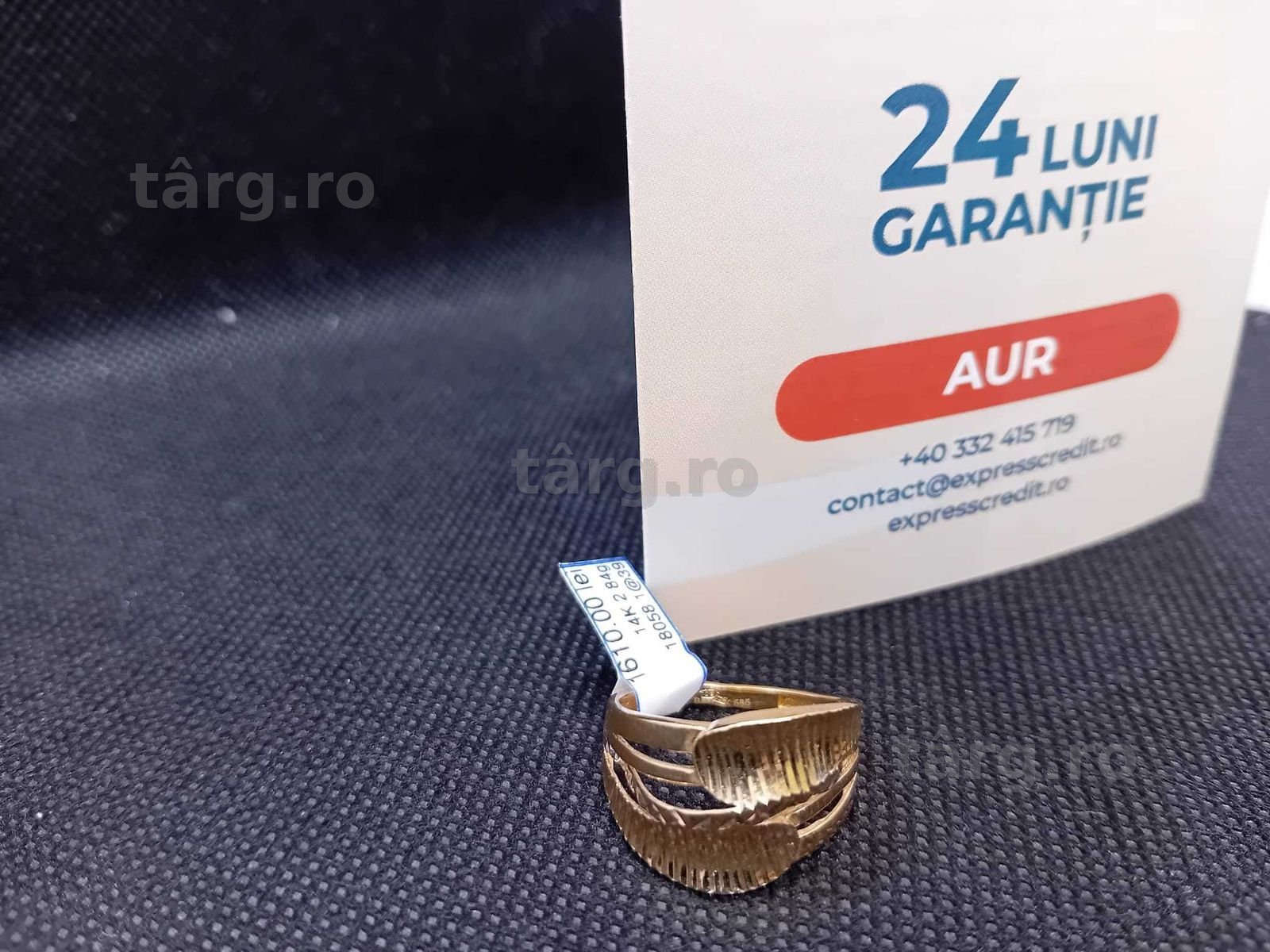 Inel aur 14K 2.84 gr (ECA 39 / B18058.1) Garantie 2 ani!