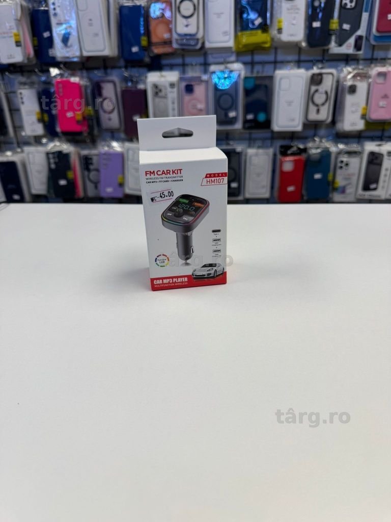 Modulator FM, bluetooth, TF Card, stick USB, Port USB Type C