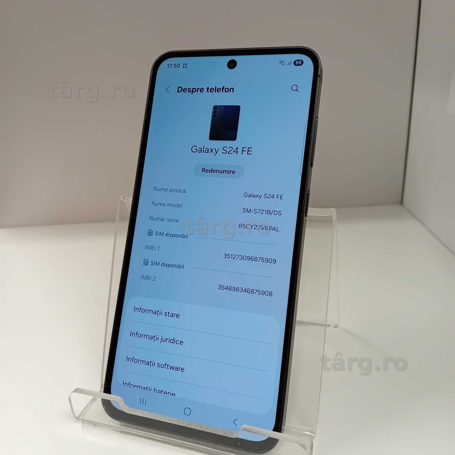 Samsung Galaxy S24 FE Tomesti- b.7161) Garantie 2 Ani ! 5
