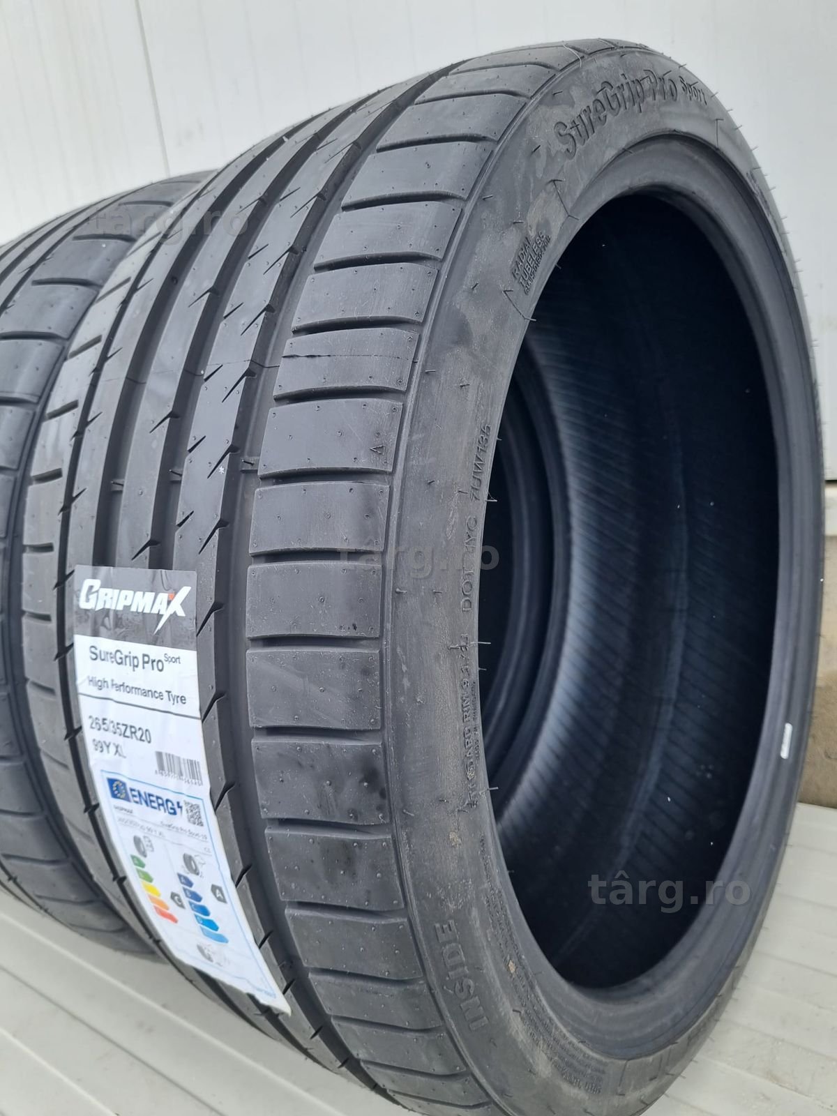 265/35 R20, 99Y, GRIPMAX, Suregrip ProSport XL, Anvelope vara 3