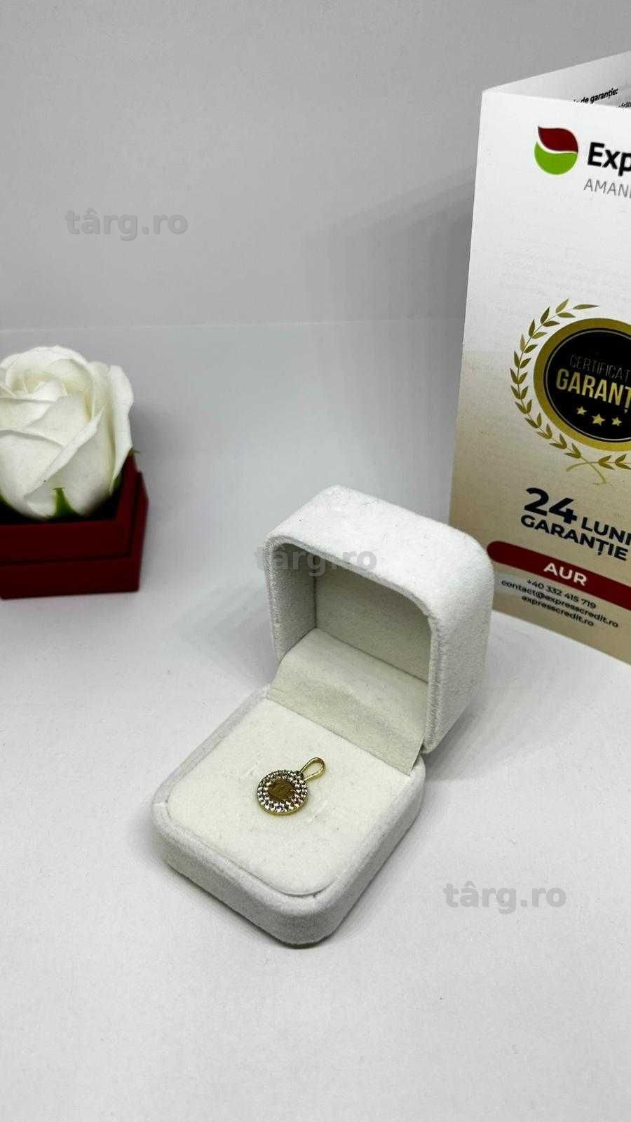Pandantiv Aur 14K 0.99g (AG1 Alexandru B54210.2) - Garantie 2 ani! 2